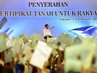 Sertifikat tanah dari jokowi