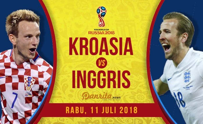 Kroasia vs Inggris