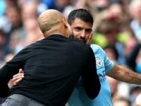 Guardiola dan Aguero © mcfc