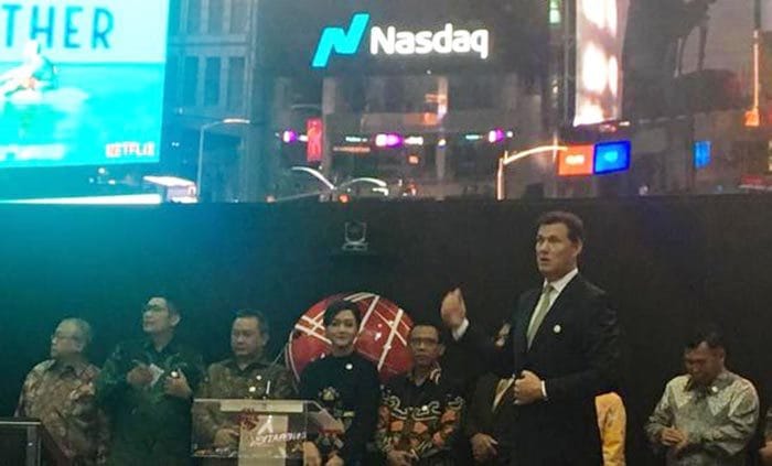 OJK Buka Perdagangan Saham Bareng Nasdaq