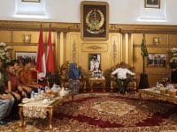 21 Mahasiswa Jepang Sambangi Rujab Gubernur Sulsel