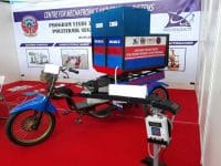 Moliku motor listrik karya Mahasiswa Makassar. FOTO/ ist