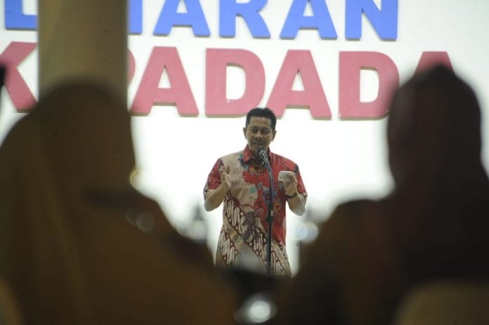 Acara malam ramah dengan Asosiasi Pilar Kesejahteraan Sosial Indonesia (APIKSI) di Rumah Jabatan Gubernur Sulsel, Minggu (14/10) malam.