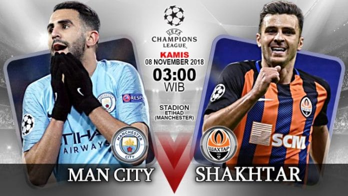 Manchester City vs Shakhtar Donetsk