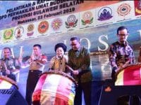 Pelantikan Pengurus DPW WALUBI Sulsel, di Hotel Gammara Makassar, Sabtu (23/2).