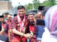 Kunjungan kerja bupati gowa di bajeng barat
