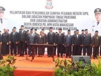 Danny Pomanto Lantik 14 Eselon II Hasil Lelang Jabatan