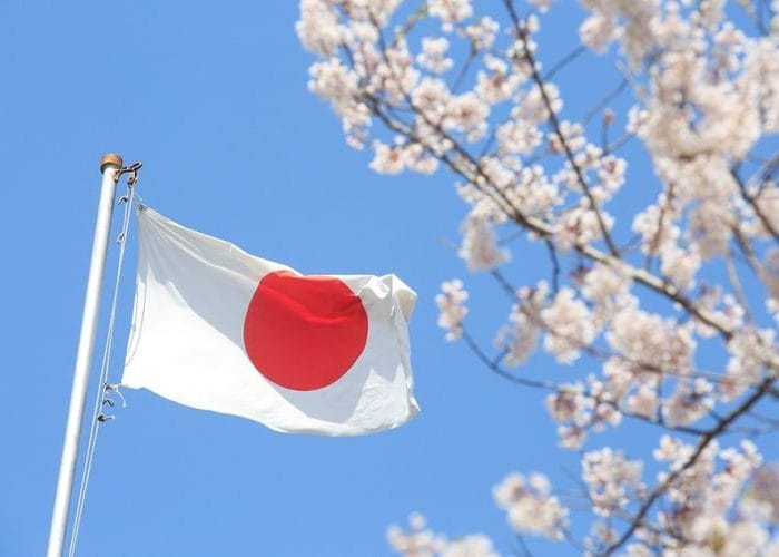 Bendera Jepang. (Shutterstock)