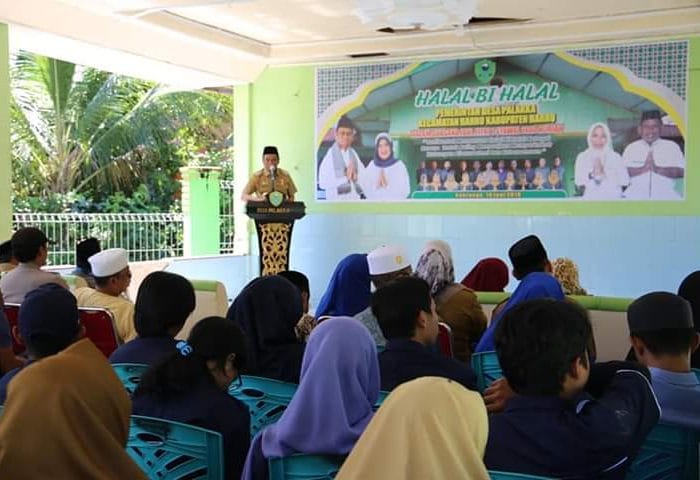 Suasanan Halal Bihalal Desa Palakka Kecamatan Barru Kabupaten Barru.