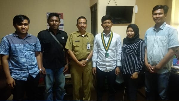 Pengurus Wilayah Serikat Mahasiswa Muslimin Indonesia (SEMMI) Sulawesi Selatan melakukan audiensi dengan Pemprov Sulsel.