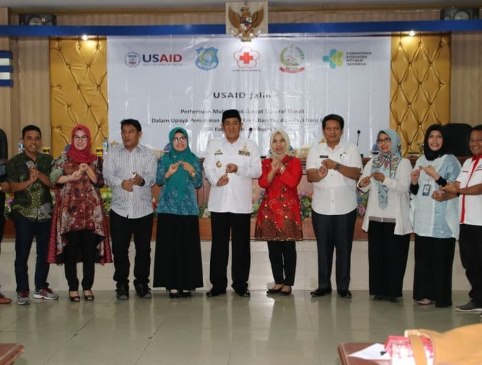 Dinas Kesehatan (Dinkes), melakukan kerjasama dengan United States Agency for International Development (USAID).