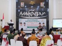 Silatuhrahmi dan Halal Bihalal bersama ICMI Organisasi Wilayah (Orwil) Sulsel di Baruga Anging Mammiri Rujab Walikota Makassar, Rabu (26/6).