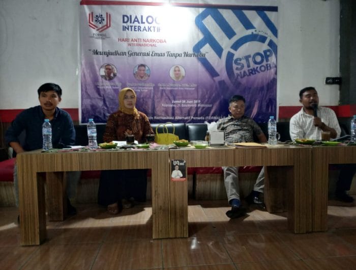 Dialog Interaktif Hari Anti Narkoba Internasional.
