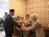 Suardi Saleh Terima Kunjungan Pejabat Baru Kepala BPN Barru