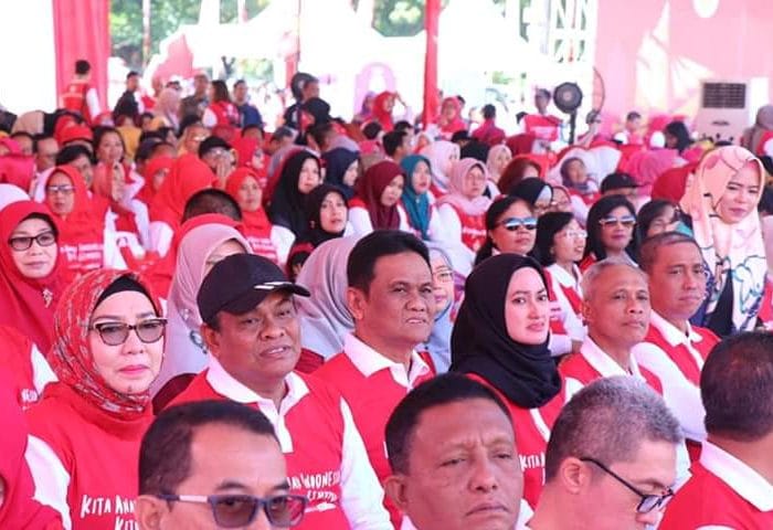 Bupati Barru Hadiri Peringatan Hari Anak Nasional 2019 di Karebosi