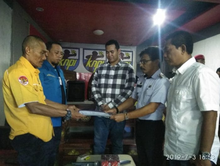 pendaftaran Bakal Calon Ketua KNPI Kabupaten Pangkep.