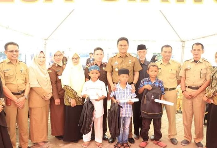 Kejari Barru bekerjasama dengan Baznas Barru Gelar Khitanan Massal.