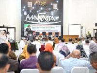 Dialog dan Rapat Kerja Pengurus Wilayah Masyarakat Ekonomi Syariah (MES) Sulawesi Selatan periode 2019-2022.