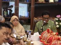 Suardi Saleh menerima kunjungan Tim Pusat KKS (Kabupaten/Kota Sehat).