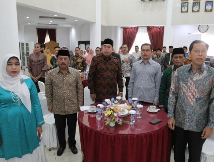 Perayaan milad MUI Sulsel yang ke 44 tahun di Baruga Anging Mammiri, Makassar, Sabtu (27/7/2019).