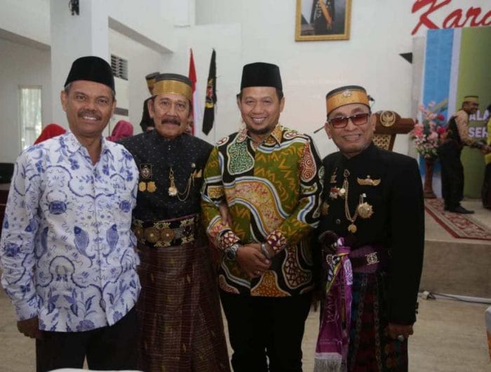 Penjabat (Pj) Wali Kota Makassar M Iqbal Suhaeb turut menghadiri pengukuhan kepengurusan Majelis Keturunan Tomanurung.