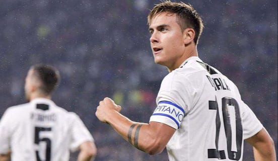 Selebrasi Paulo Dybala (c) Juventus FC