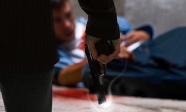 Ilustrasi Penembakan Bandar narkoba