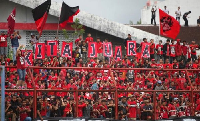 Supporter PSM Makassar.