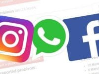 Whatsapp, Instagram, Facebook.