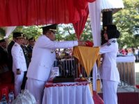 Alvina Damayanti Pembawa Bendera HUT RI di Tingkat Kabupaten Bulukumba
