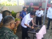 Pj Wali Kota Makassar Resmikan Pos Komando Damkar