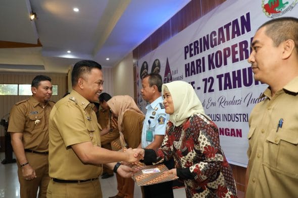 Peringatan Hari Koperasi Nasional tingkat kabupaten yang dilaksanakan