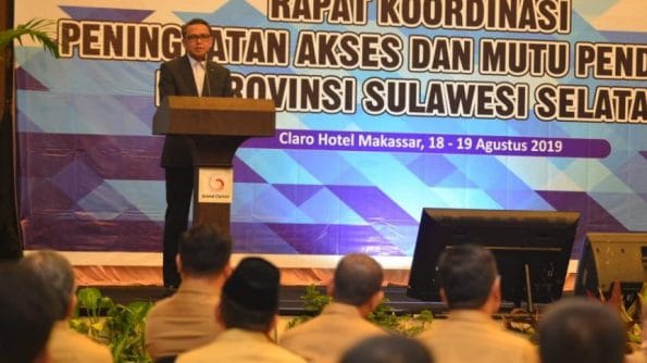 Rapat Koordinasi Peningkatan Akses dan Mutu Pendidikan di Provinsi Sulawesi Selatan