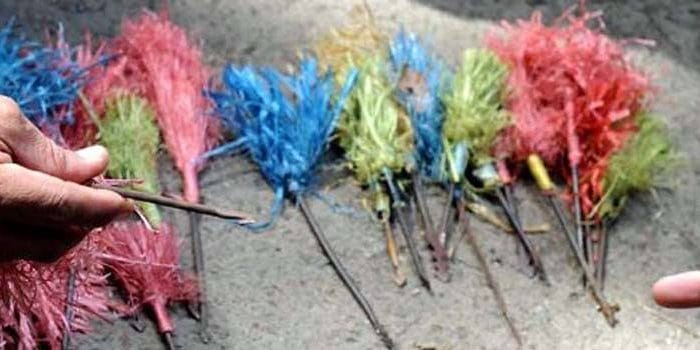 Ilustrasi Busur Panah Makassar.