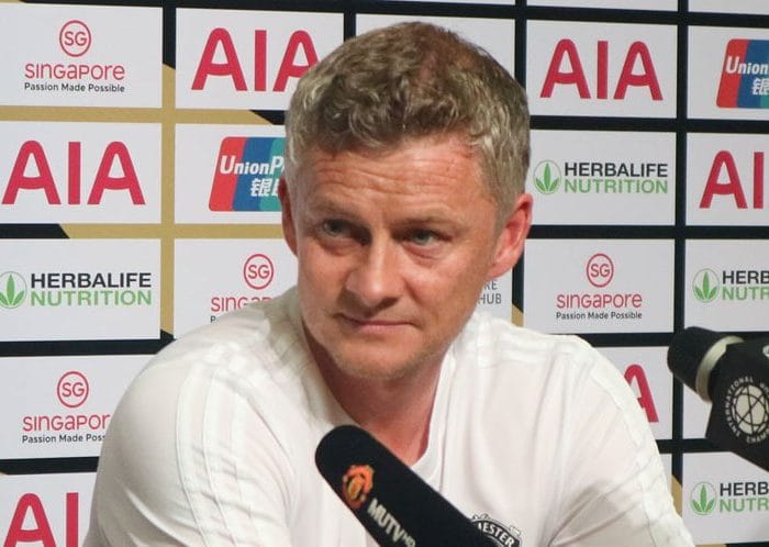 Manajer Manchester United, Ole Gunnar Solskjaer © Bola.net/Serafin Unus Pasi