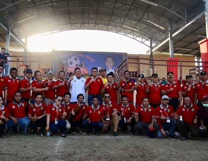 Suardi Saleh Buka Turnamen Sepak Bola Bupati Cup 2019