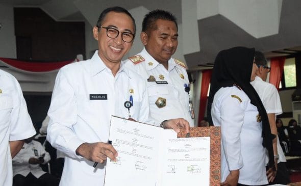 Jalin Kerjasama dengan Ombudsman, Sekkab Gowa Optimis Raih Zona Hijau