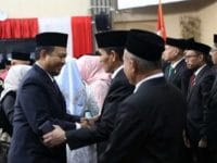 Anggota DPRD Kota Makassar periode 2019-2024 dilantik dalam sidang paripurna istimewa DPRD Kota Makassar di Gedung DPRD Kota Makassar