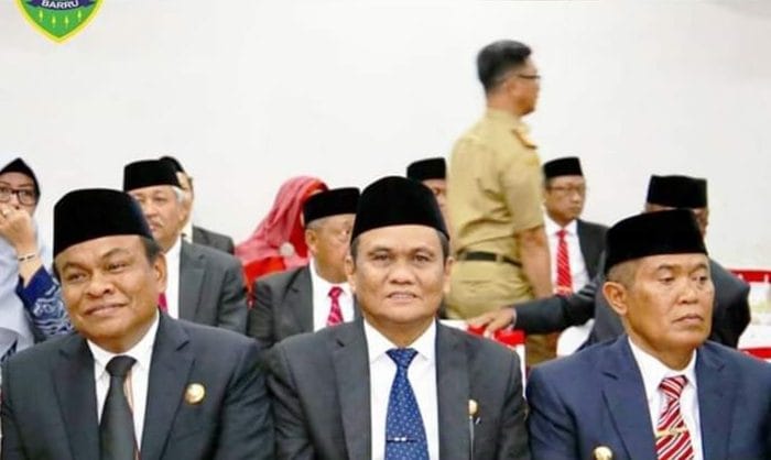 Bupati Suardi Saleh Hadiri Pelantikan Anggota DPRD Sulsel