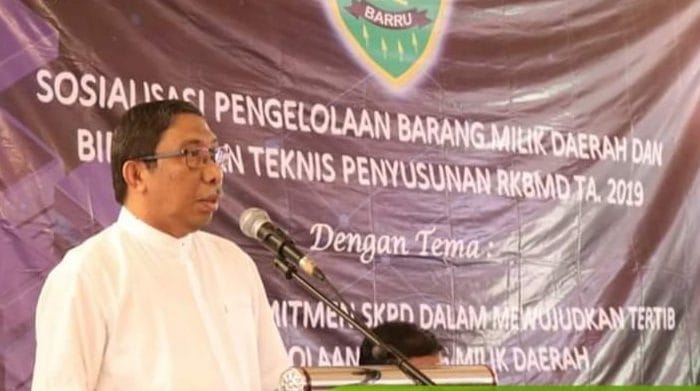 Pemkab Barru Gelar Sosialisasi Pengelolaan BMD dan Bimtek Penyusunan RKBMD