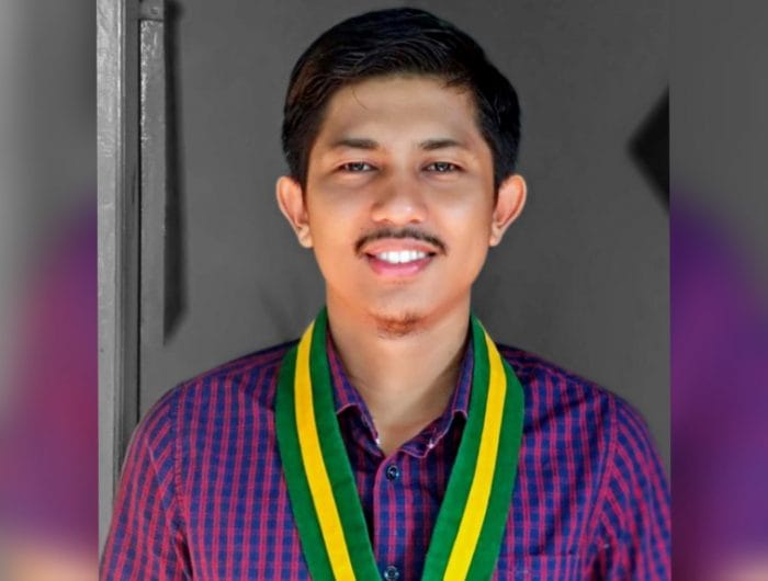 Ketua Pimpinan Wilayah (PW) Serikat Mahasiswa Muslimin Indonesia Sulsel Muhammad Syahrul Alam.