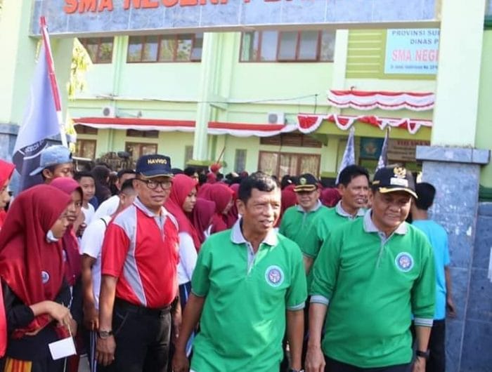 Bupati Suardi Saleh Hadiri HUT SMAN 1 Barru.