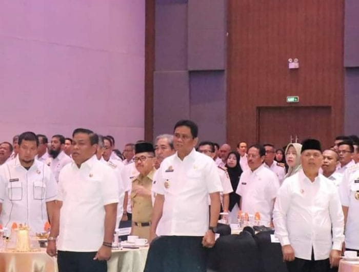 Bupati Barru Hadiri Rakorwasda Sulsel 2019