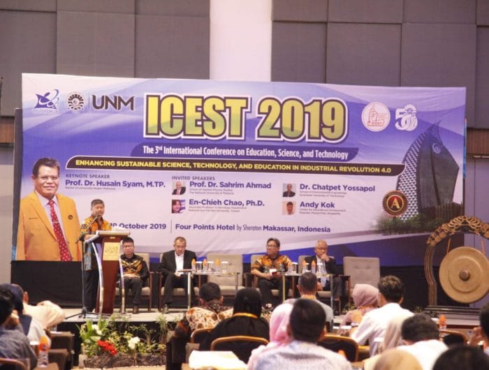 Universitas Negeri Makassar (UNM) kembali menggelar International Conference on Education, Science, and Technology (ICEST) 2019
