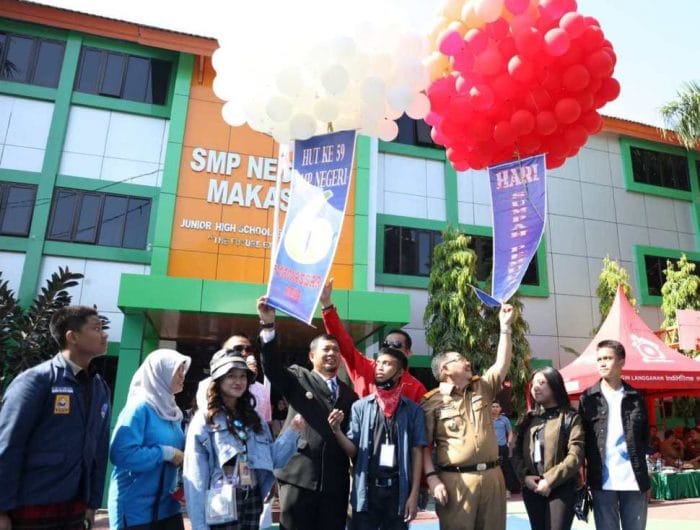 Buka Porseni SMP 6, Pj Wali Kota Makassar Kenang Masa Remaja