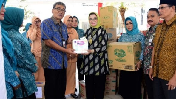 TP PKK Sulsel Salurkan Bantuan untuk Warga Sulsel di Wamena
