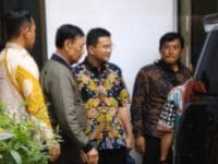 Menkopolhukam Wiranto keluar dari RSPAD Gatot Soebroto Jakarta