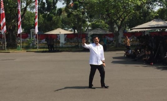 Syahrul Yasin Limpo Tiba di Istana Negara