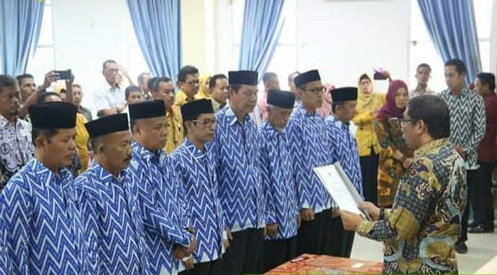 Wakil Bupati Barru Lantik Pengurus Dewan Pendidikan Masa Bakti 2018-2023