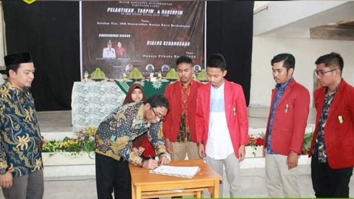 Wakil Bupati Barru Hadiri Pelantikan PC IMM Barru